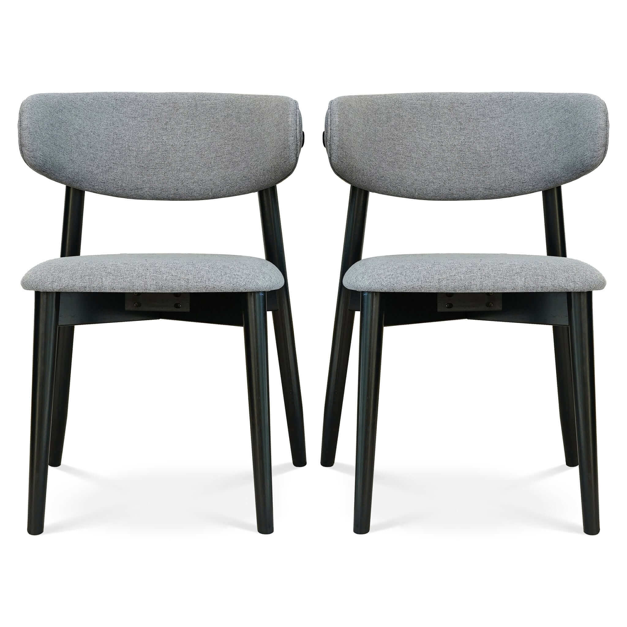 Korbin Grey Fabric Dining Chair (Set of 2)