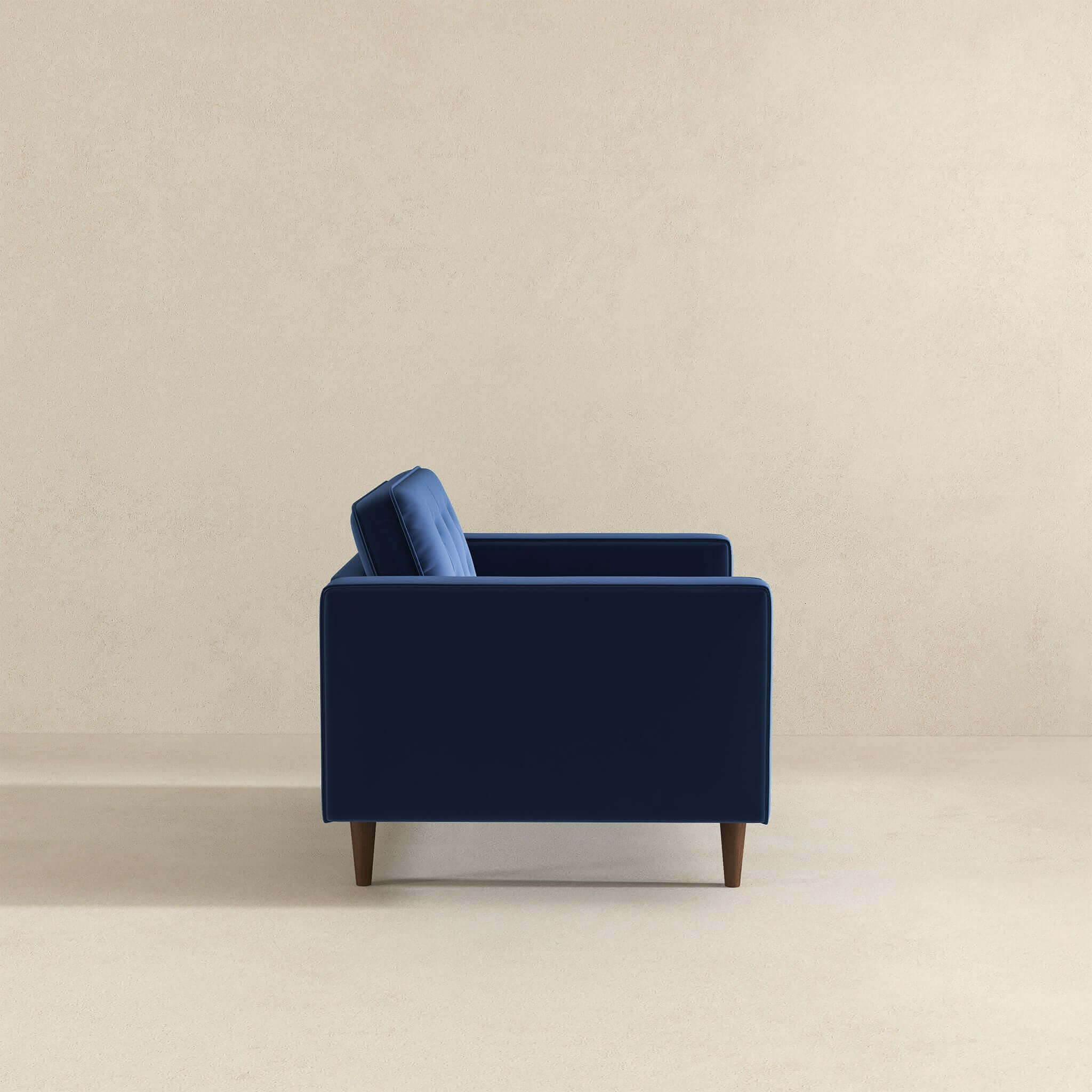 Casey  Blue Velvet Lounge Chair