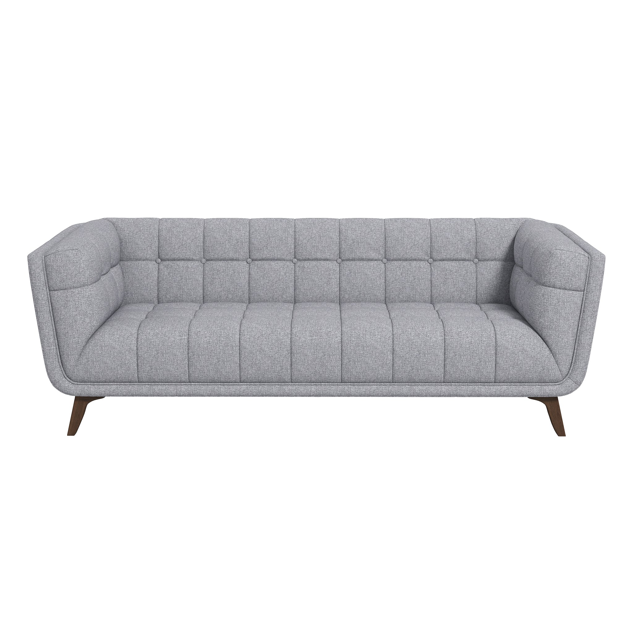 #Color_Light Gray Fabric Addison Large Sofa 84"