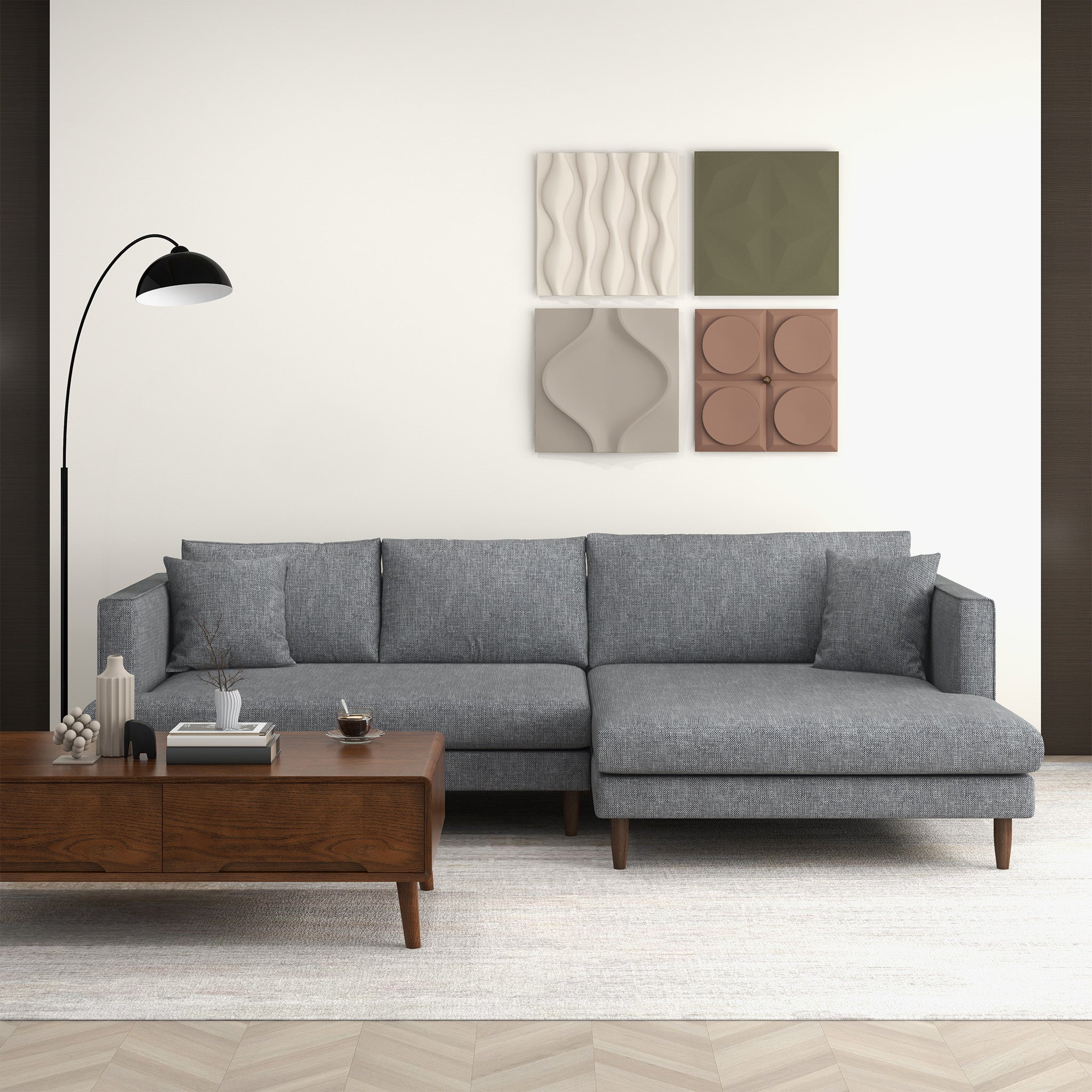 Blake L-Shaped Sectional Sofa Right Facing