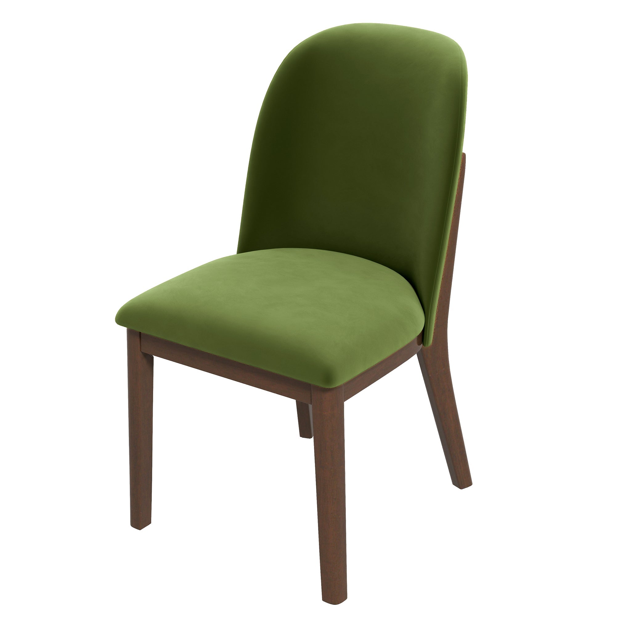 Kaitlyn Green Velvet Dining Chair (Set Of 2)