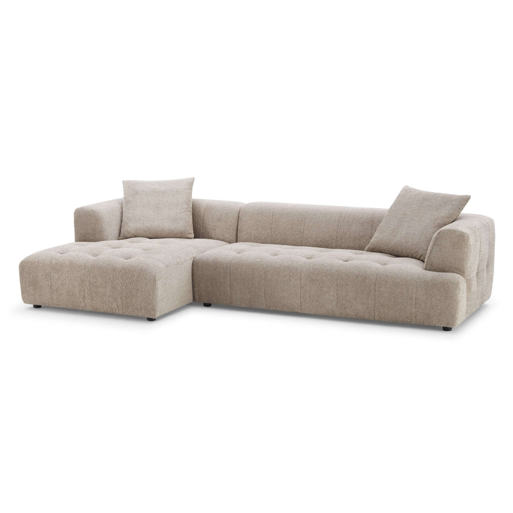 Kaynes  Boucle Sectional Sofa