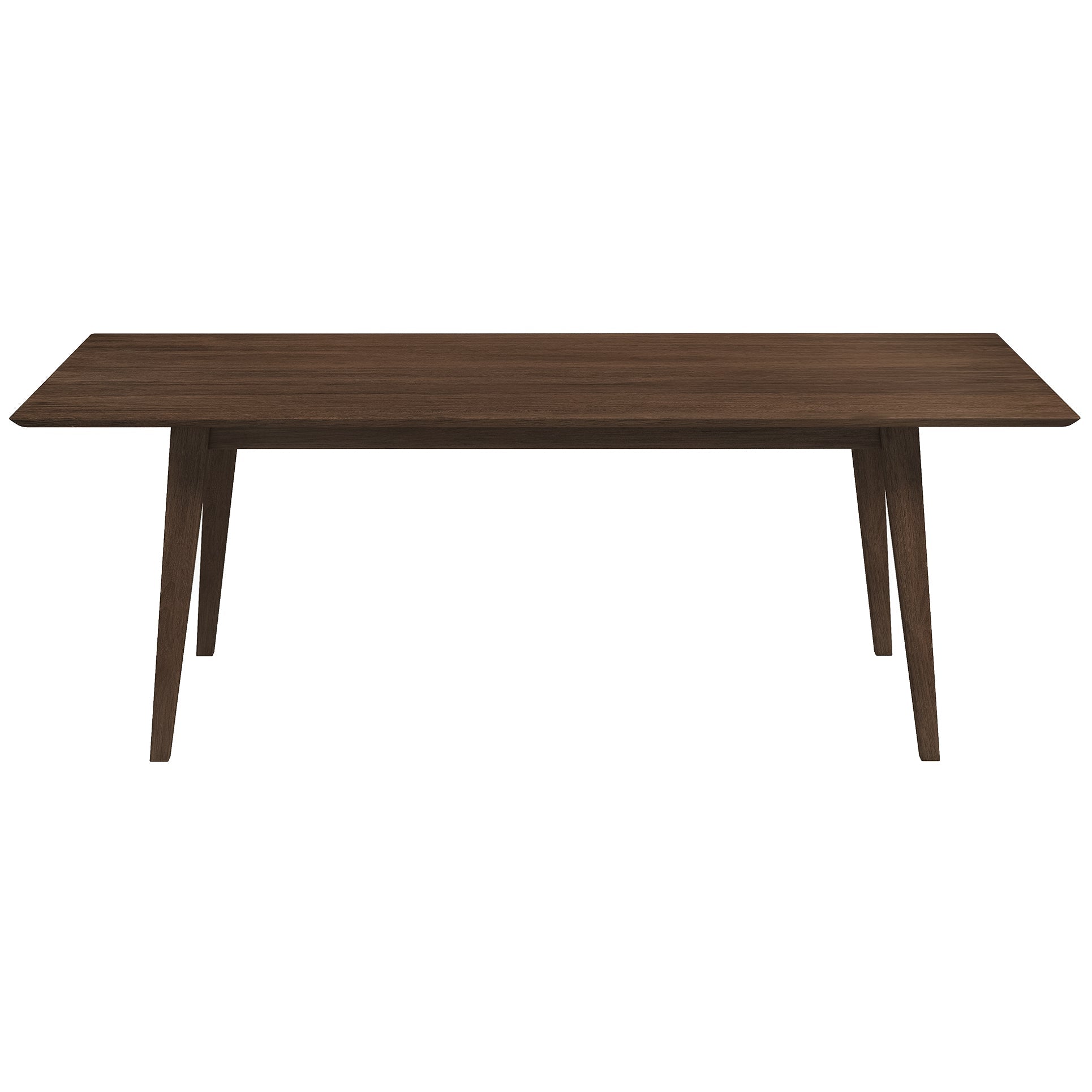 Levi Modern Style Solid Wood Rectangular Dining Kitchen Table 86"