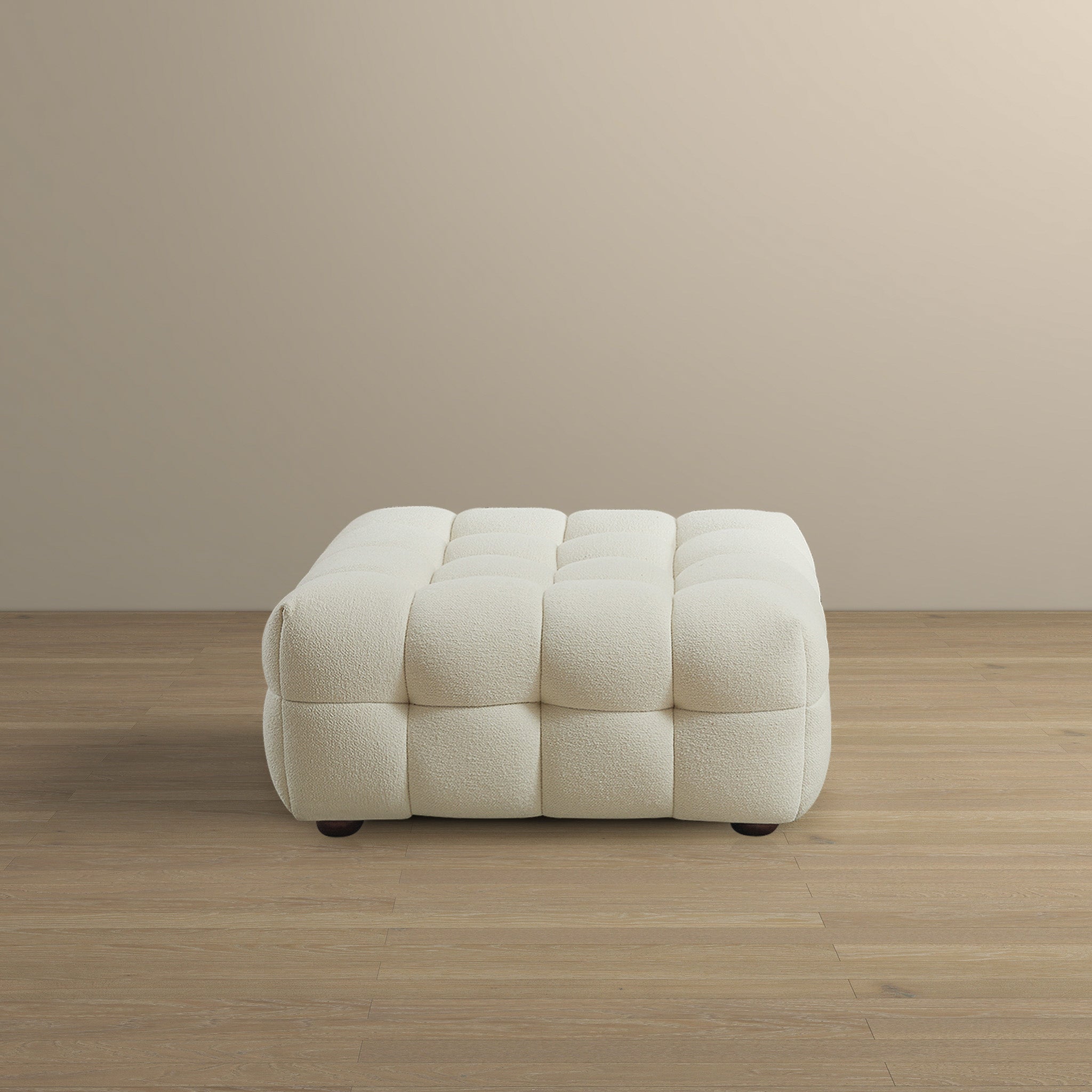 Morrison Ottoman (Cream Boucle)