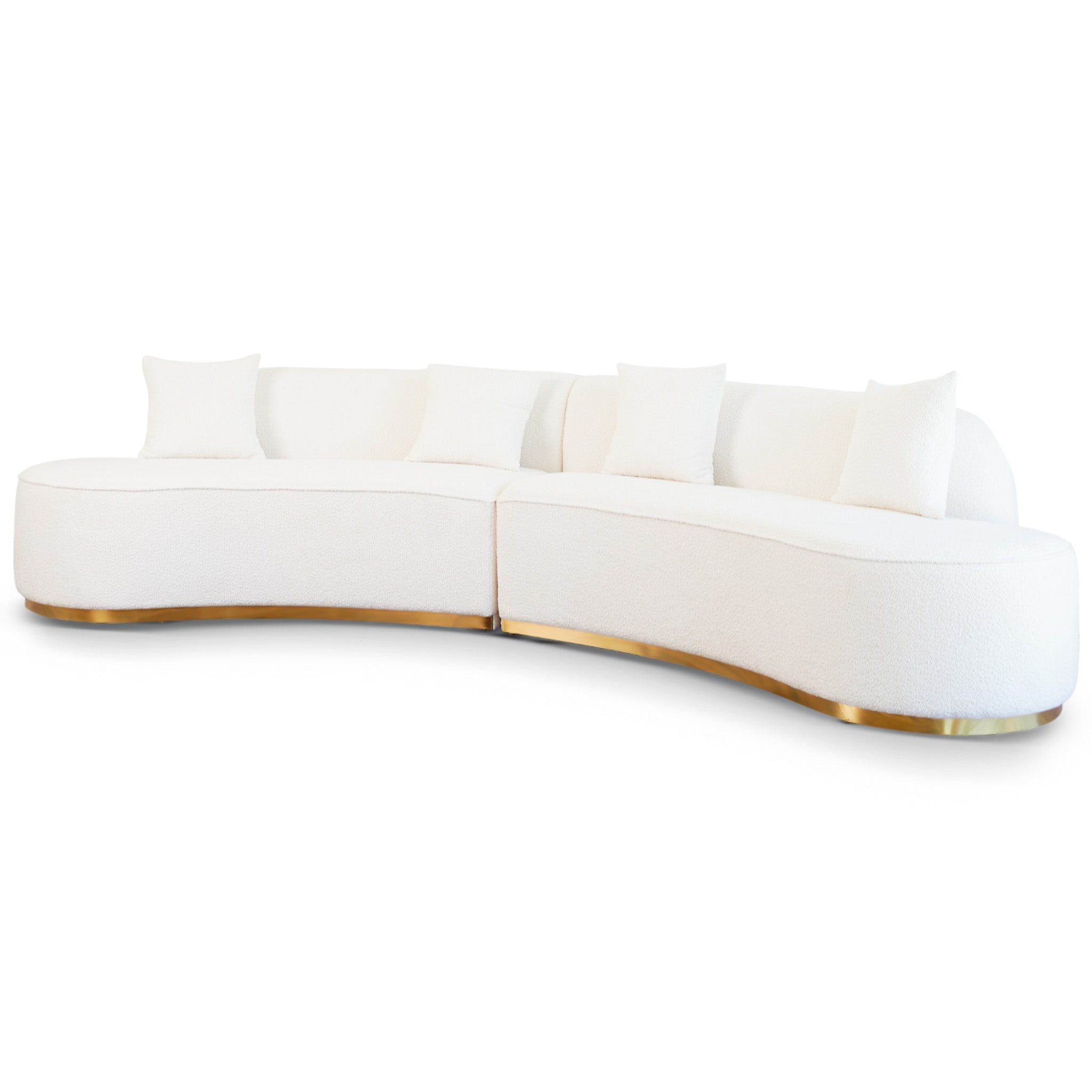 Otero Ivory Boucle Sofa