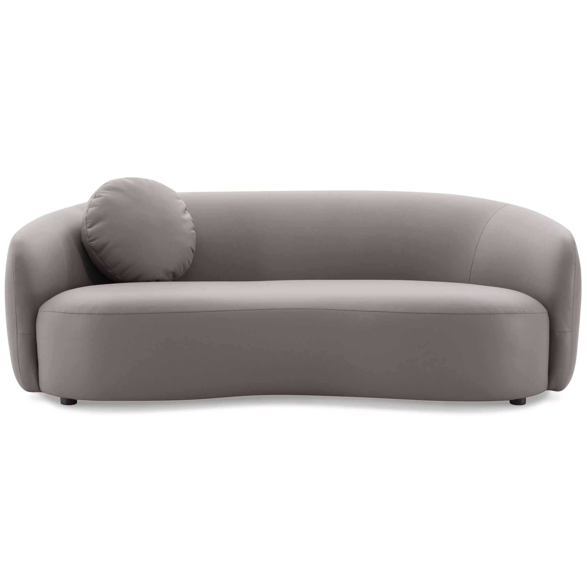 Porter Grey PU Leather Sofa