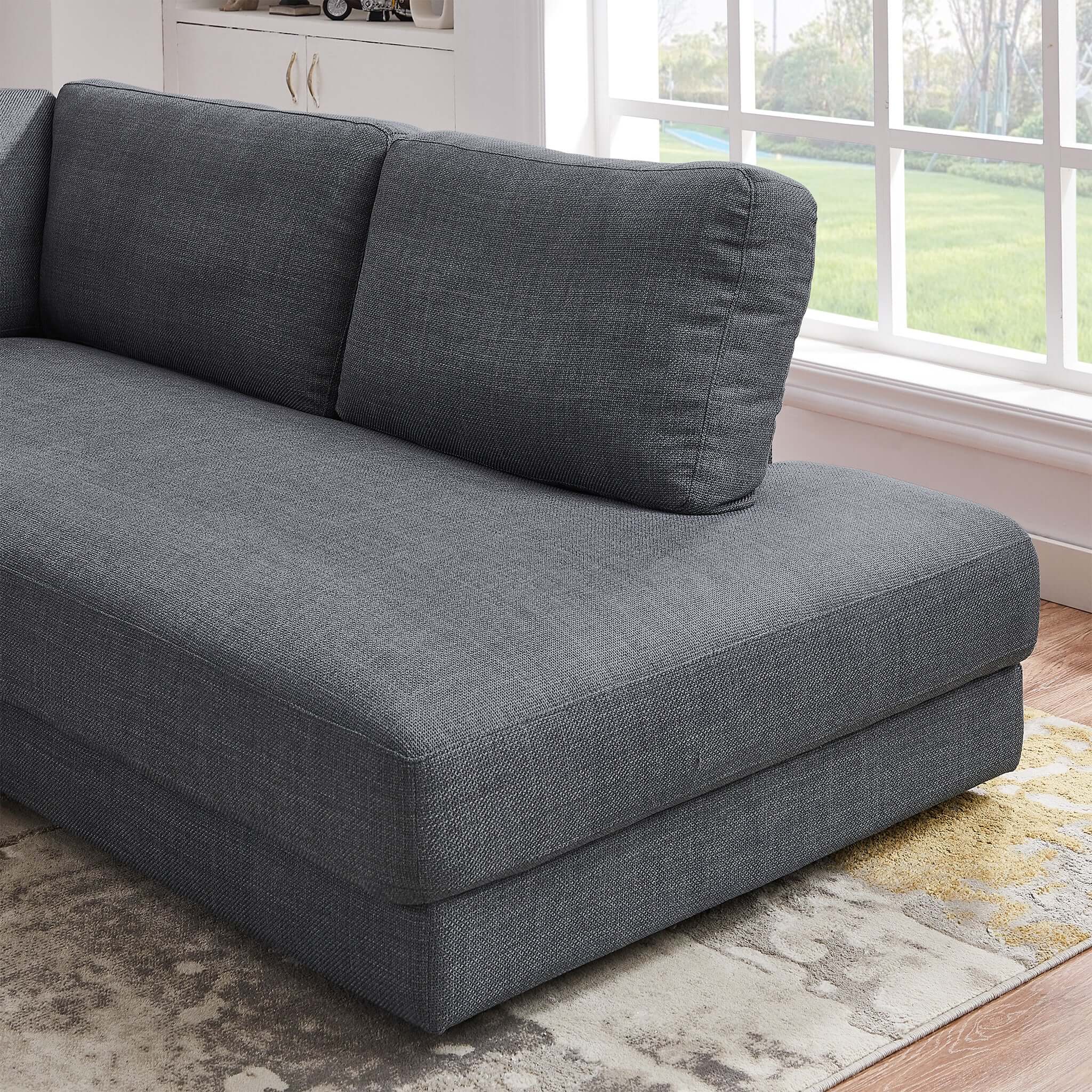 Glander Cozy Sectional Sofa Left Facing