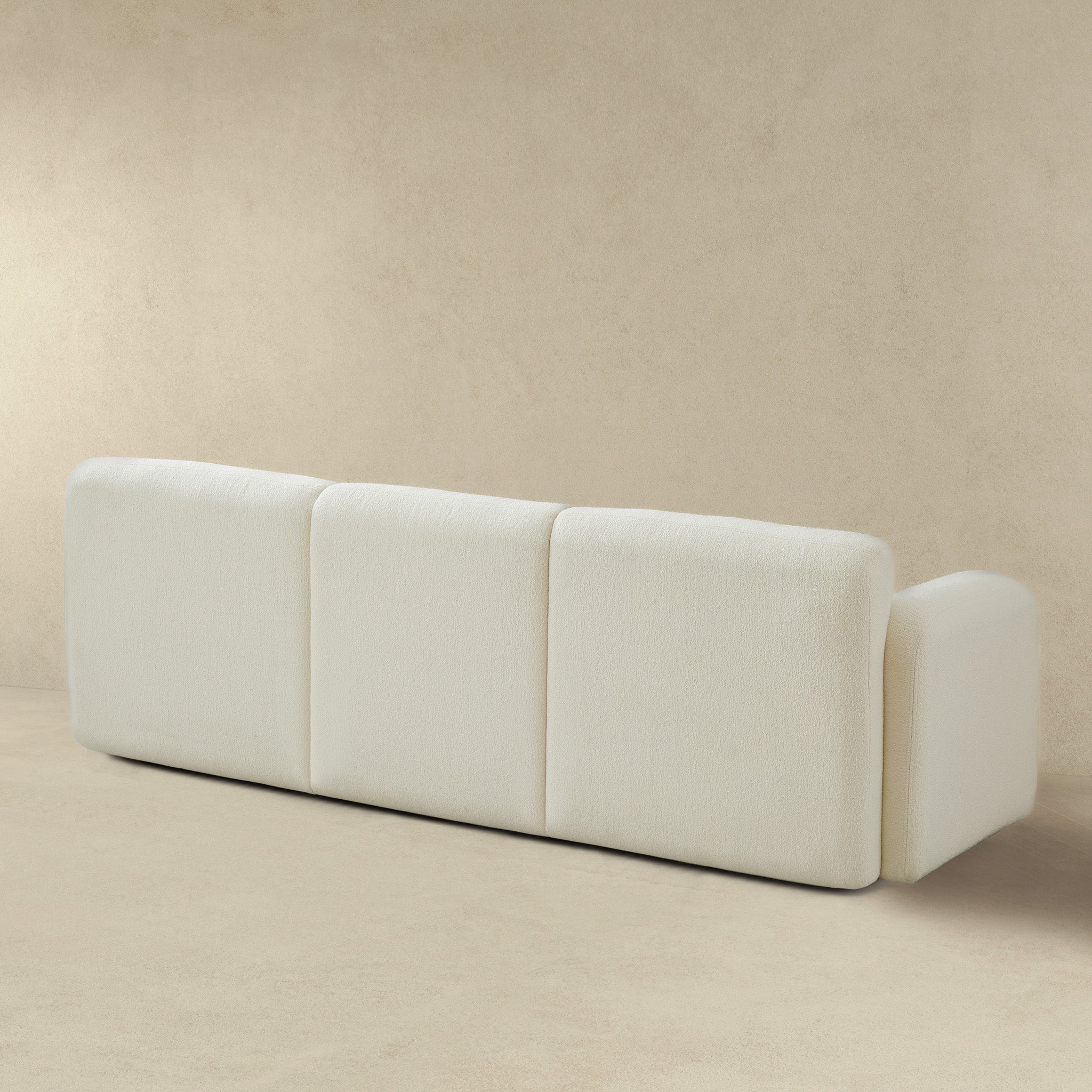 Simone Sofa (Cream Boucle)