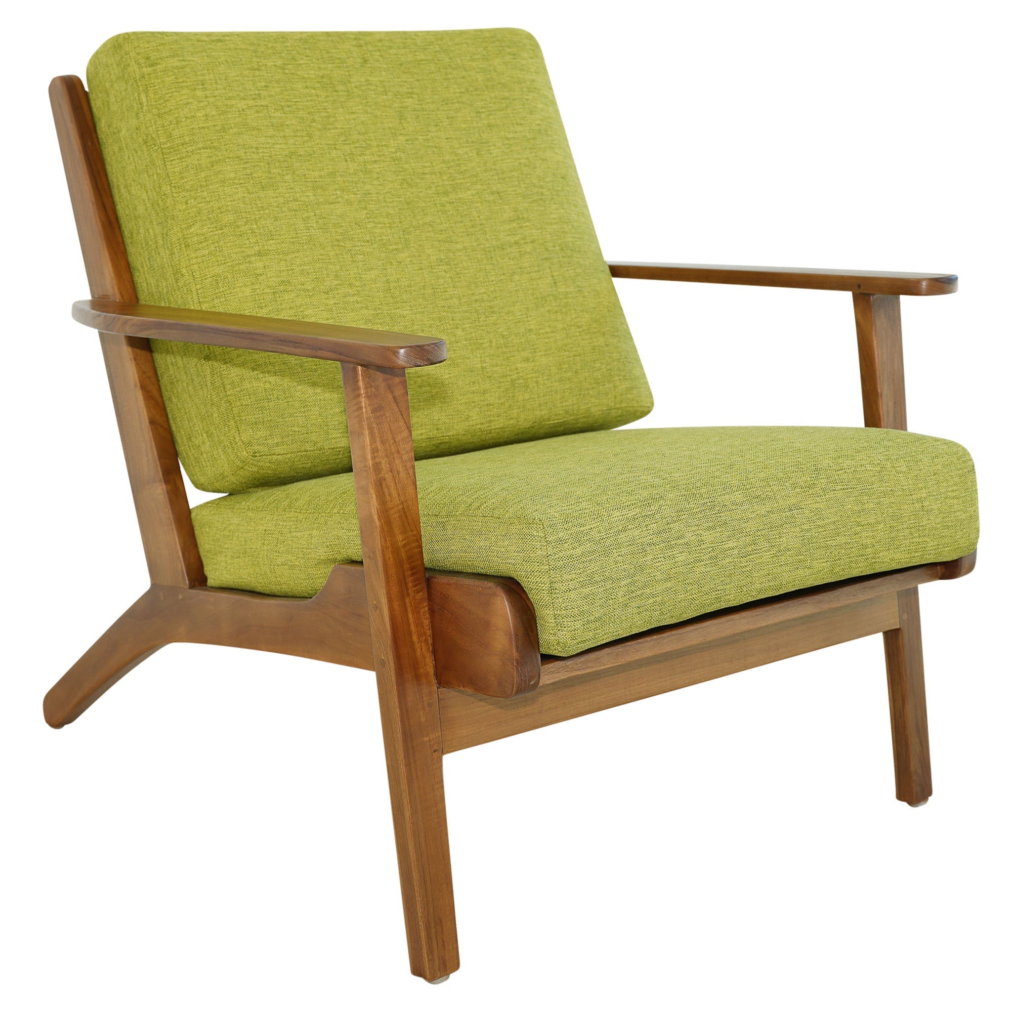 #Color_Green Connor Mid Century Modern Lounge Chair from