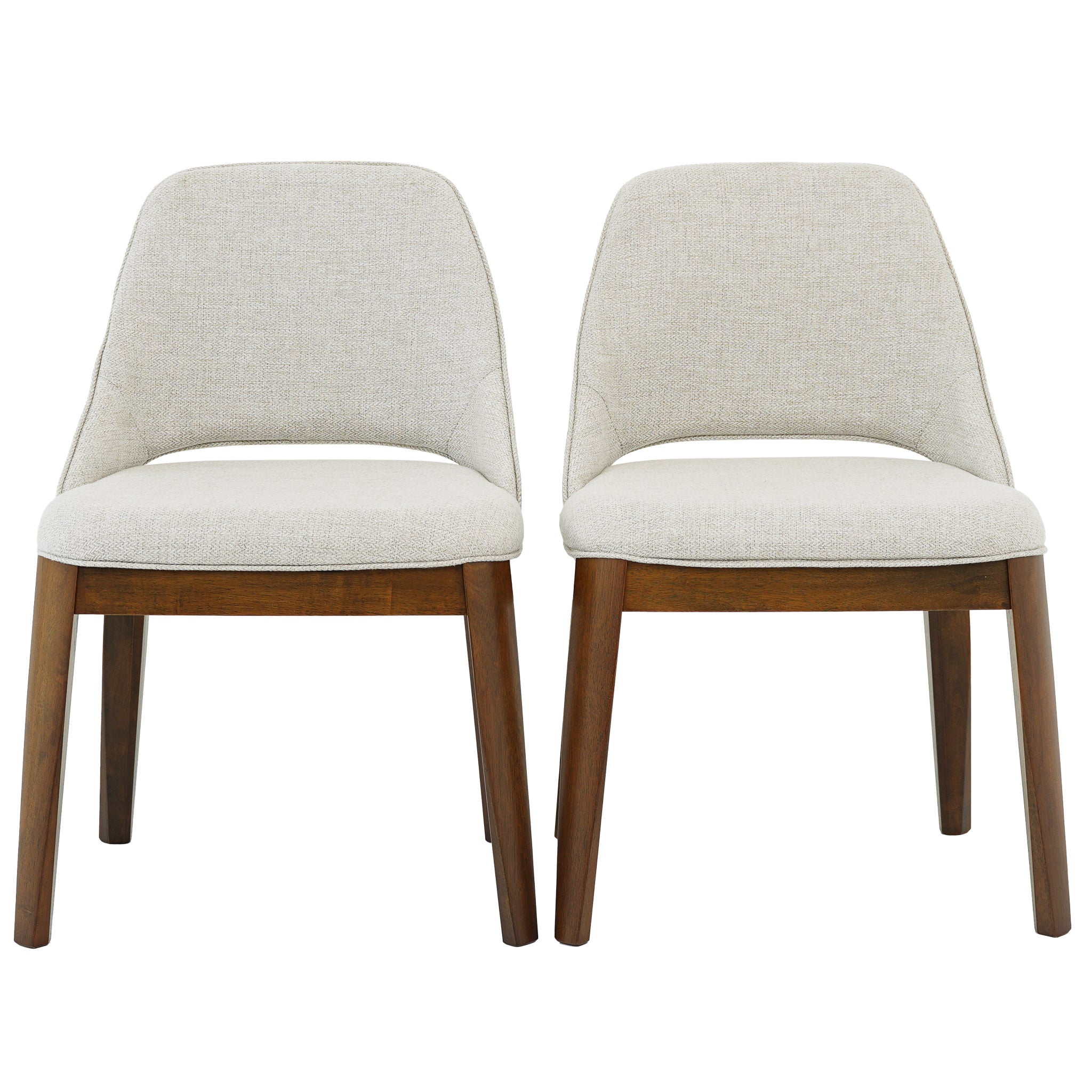 Weston Dining Chair Set of 2 - Beige Linen