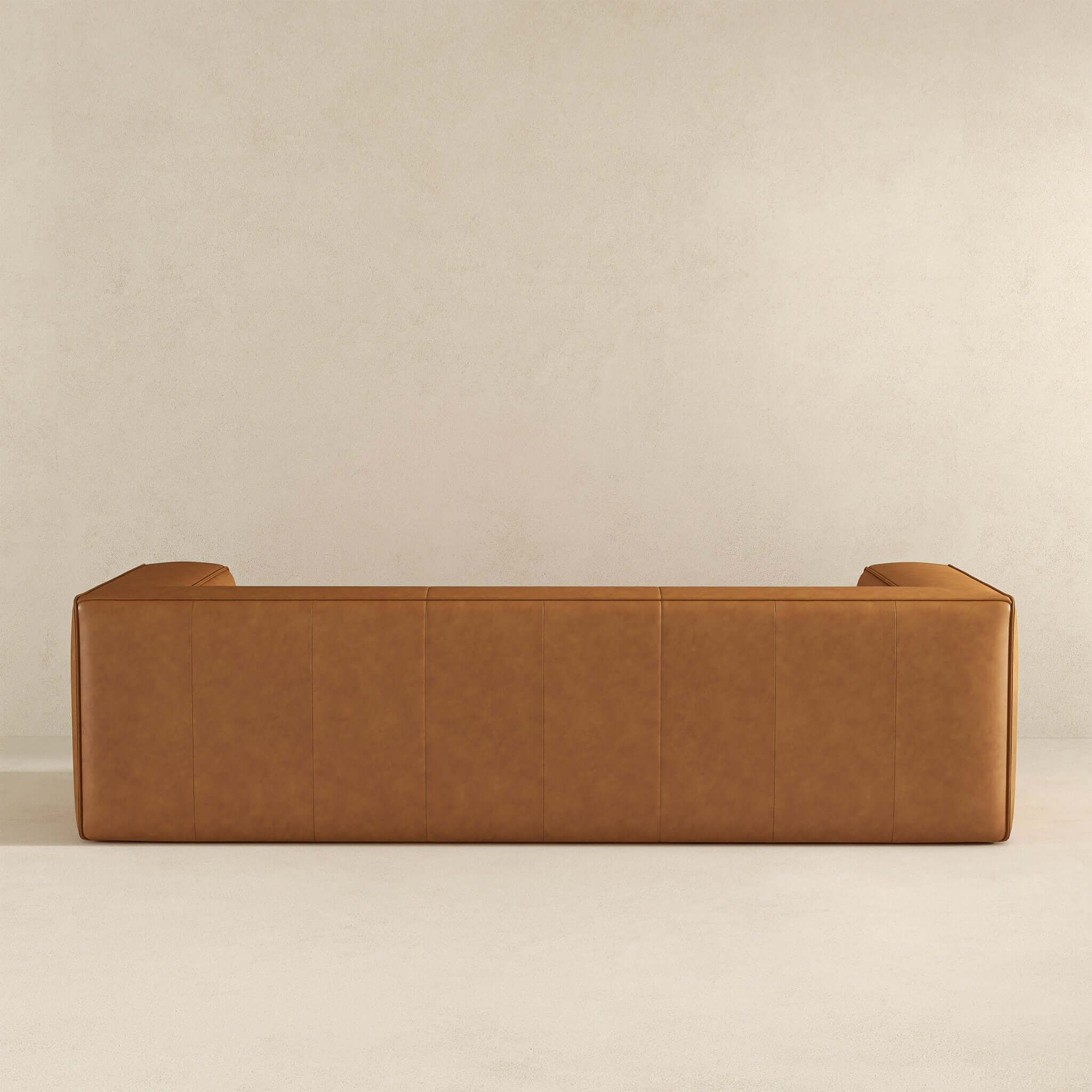 Colton  Tan Leather Sofa