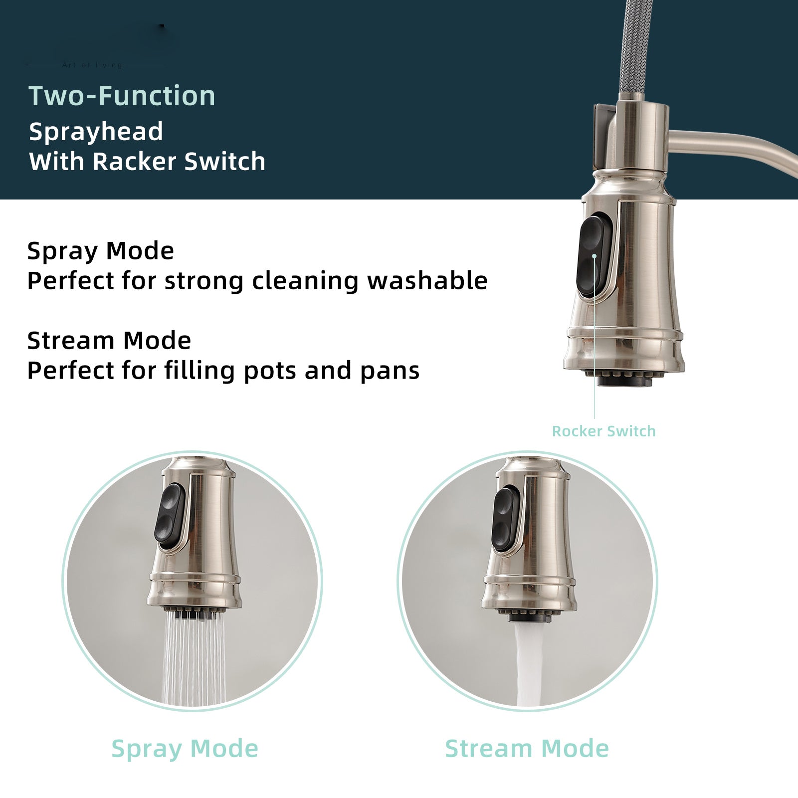 Smart Touch Pull Down Kitchen Faucet