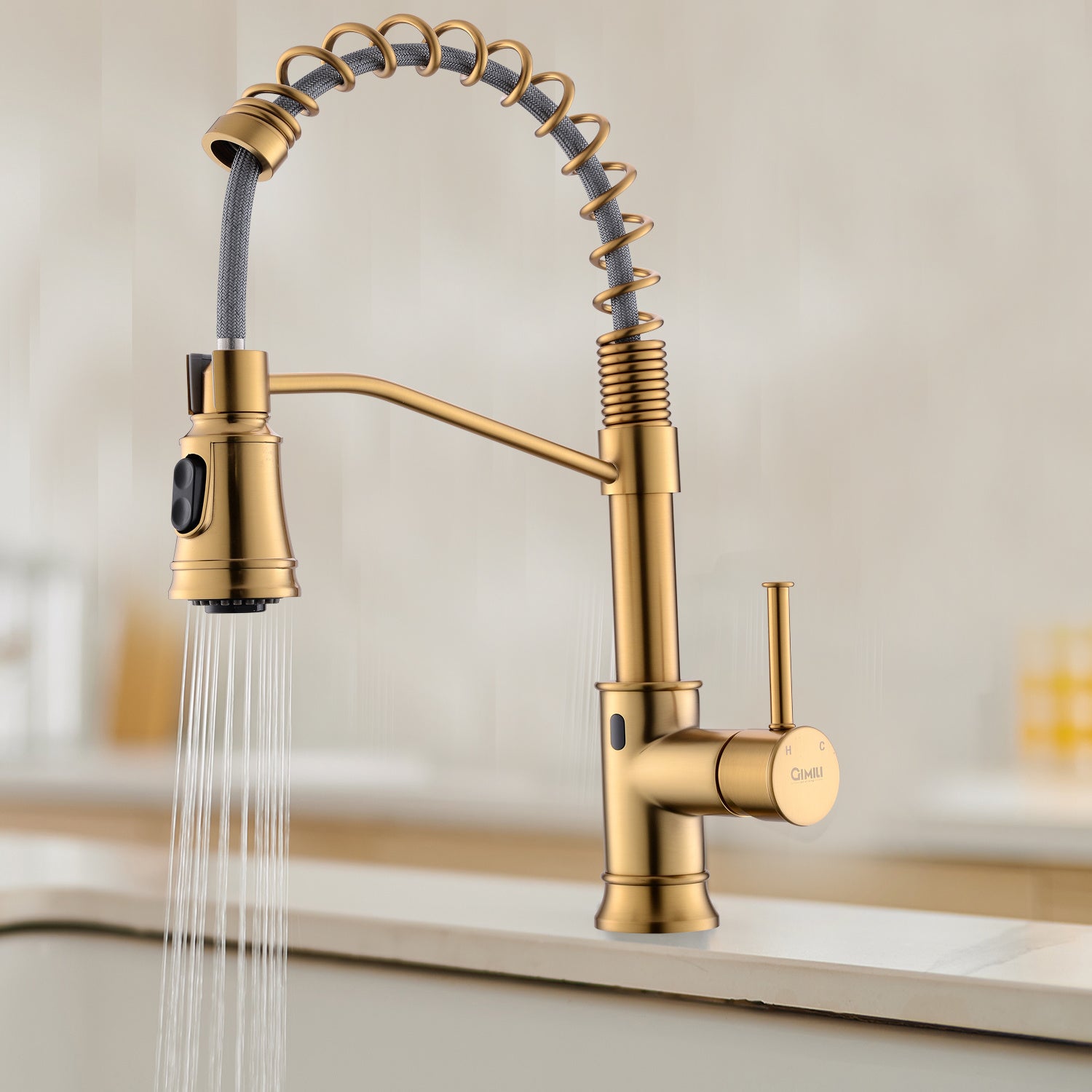 Smart Touch Pull Down Kitchen Faucet