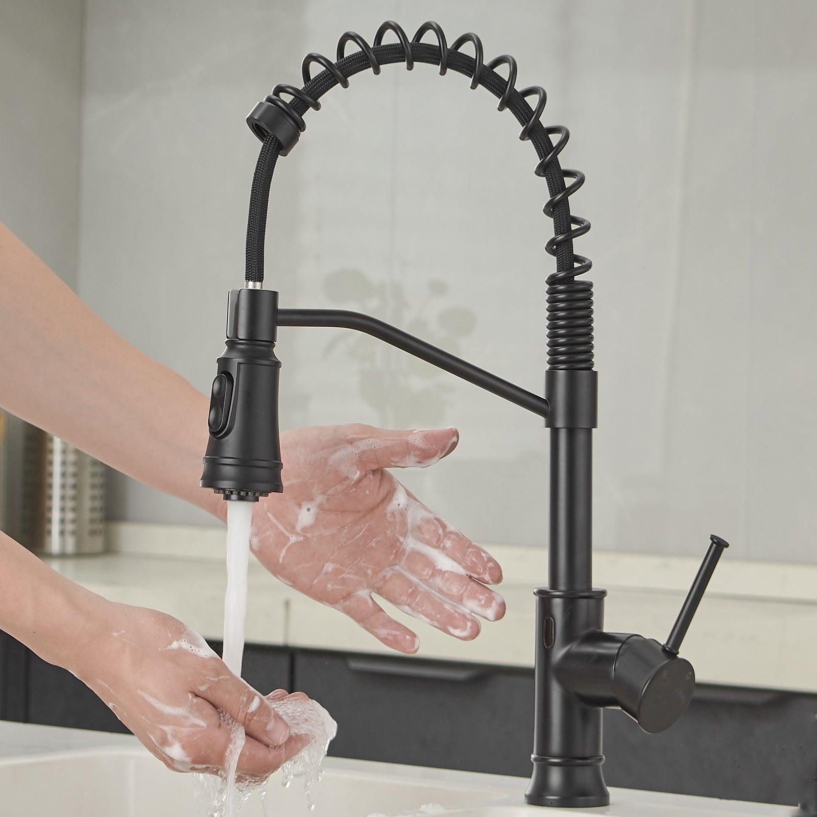 Smart Touch Pull Down Kitchen Faucet