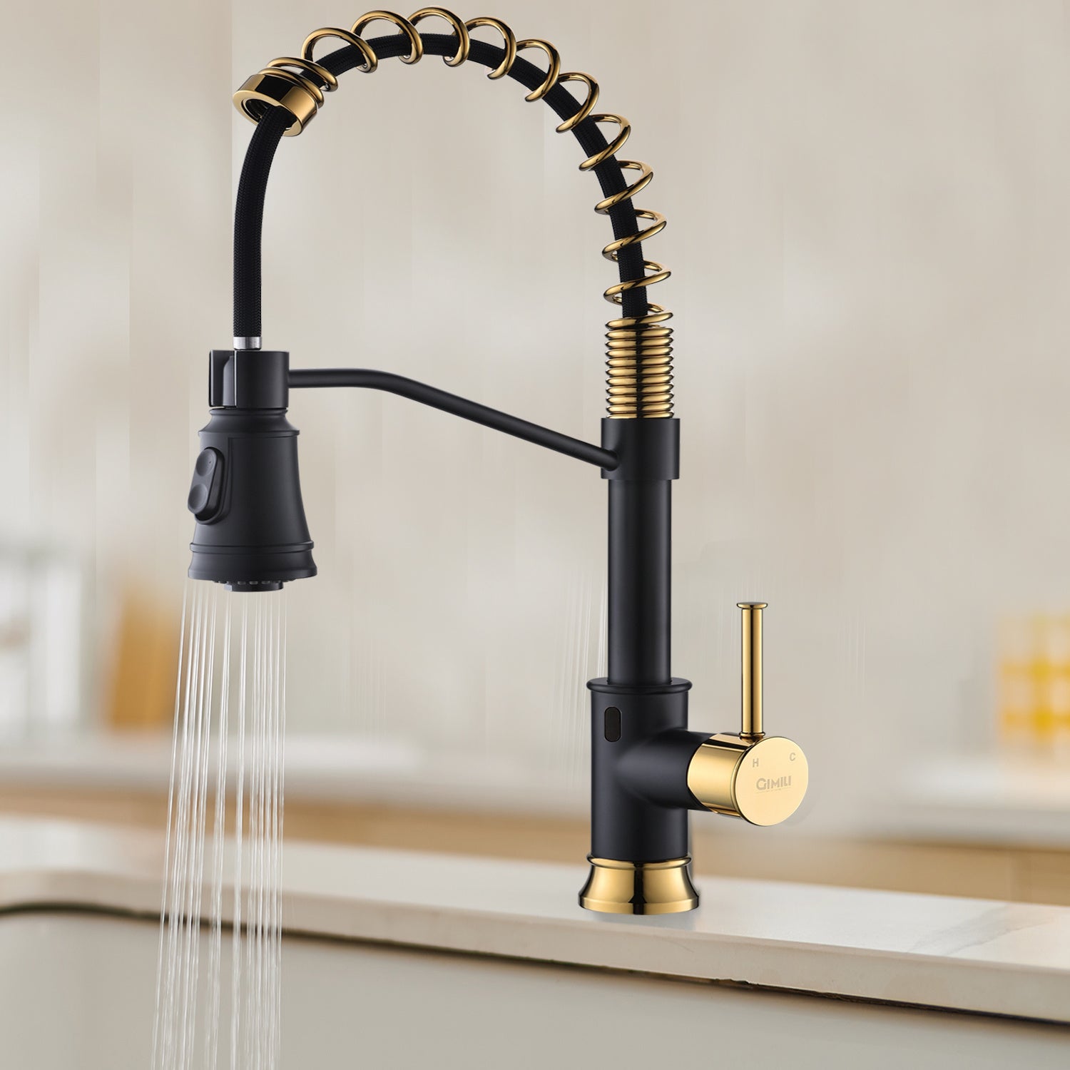 Smart Touch Pull Down Kitchen Faucet