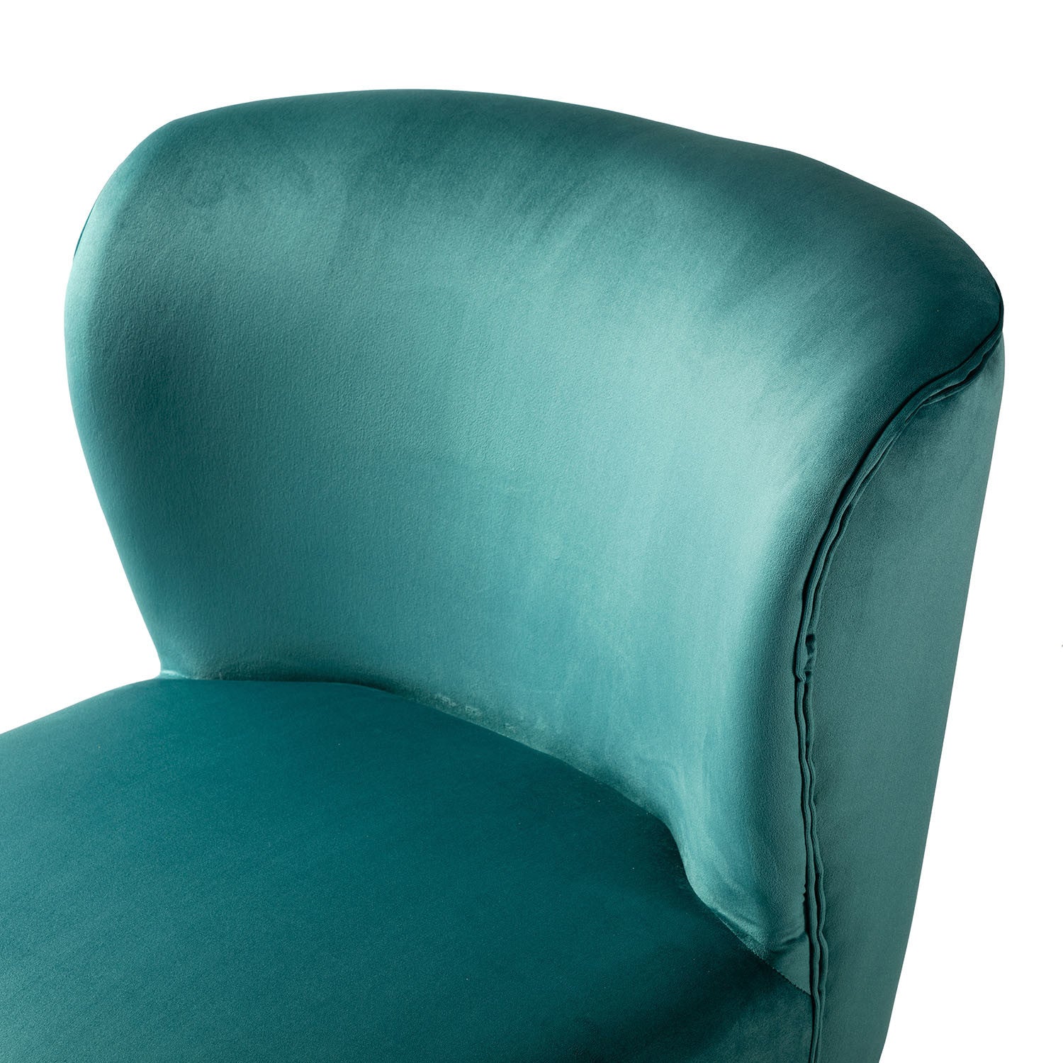 Chair in Blue Velvet