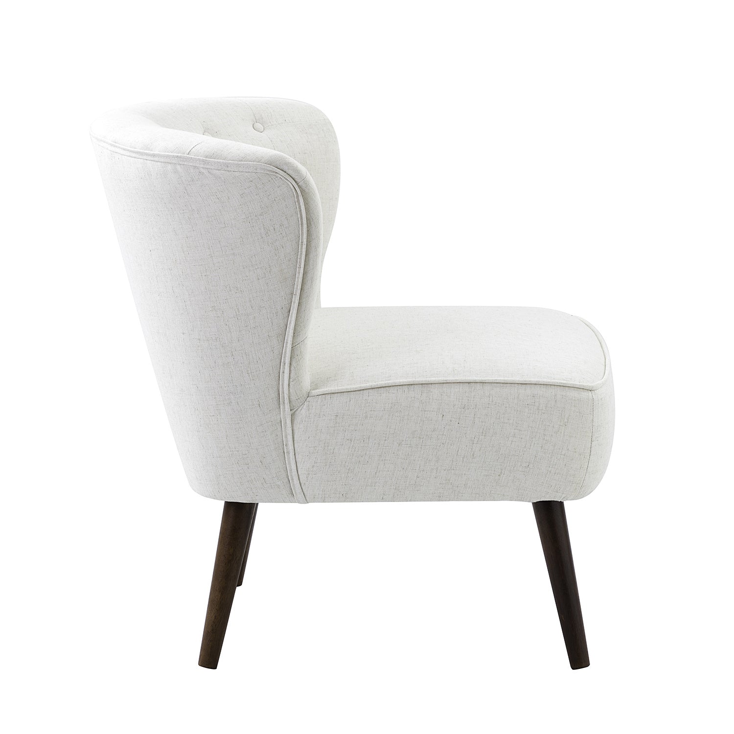 Chair in Ivory Velvet