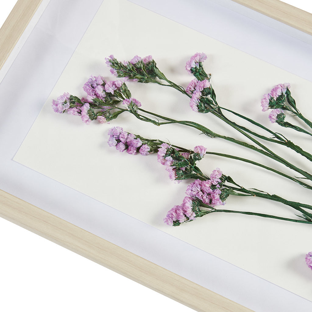 Dried Flower Shadow Box Wall Decor 2-Piece Set