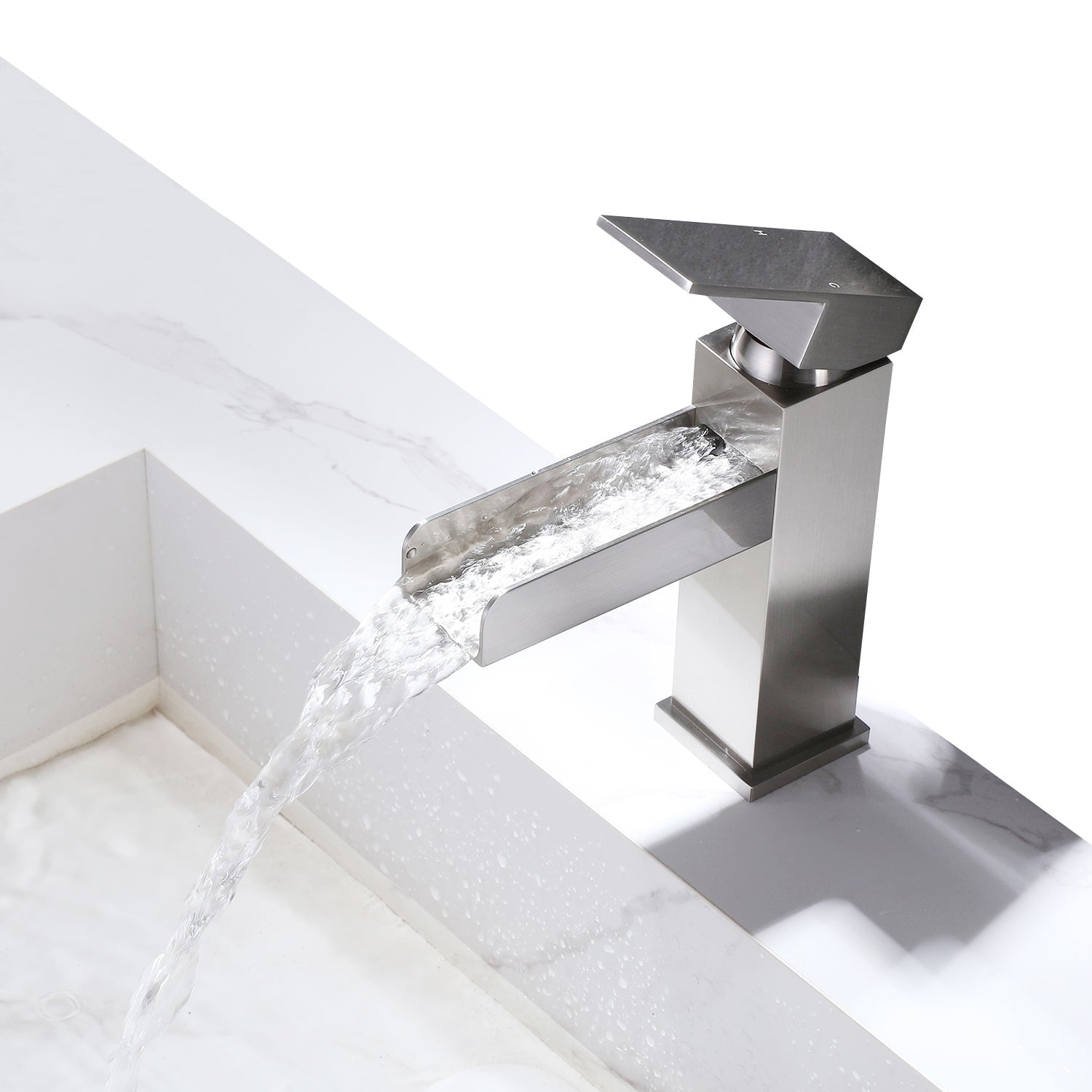 Single Handle Bathroom Faucets