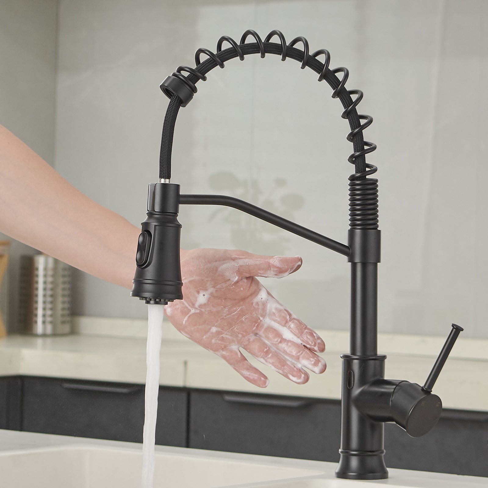 Smart Touch Pull Down Kitchen Faucet