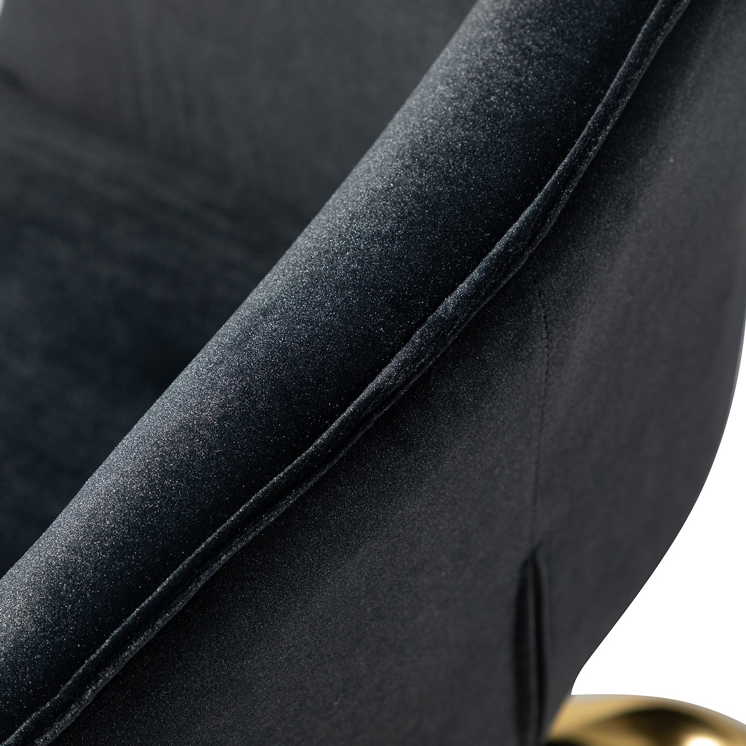 Black Velvet Office Chairs