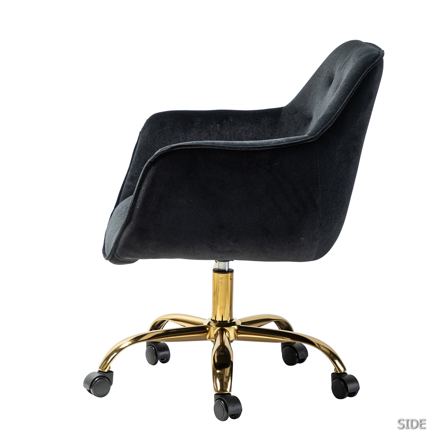 Black Velvet Office Chairs