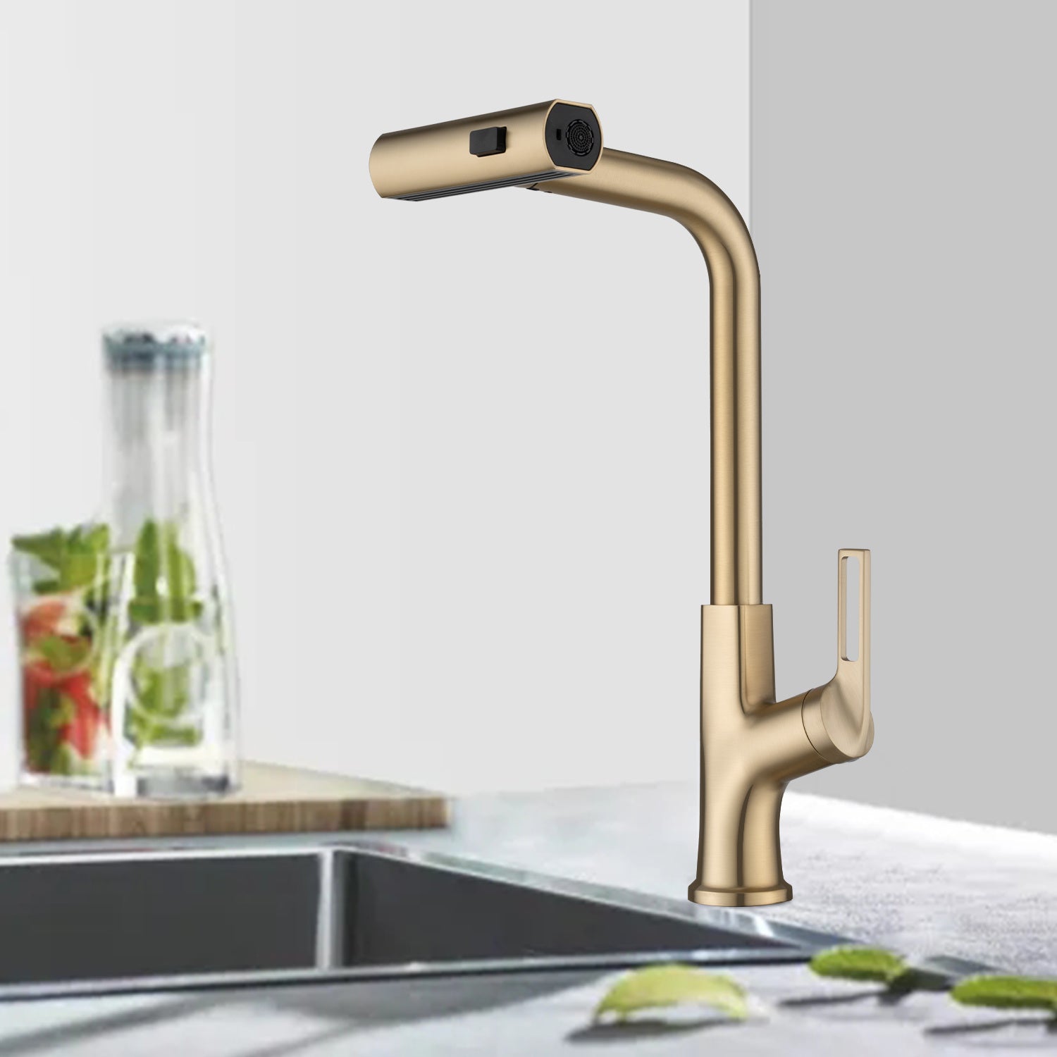 Kitchen Waterfall Faucet