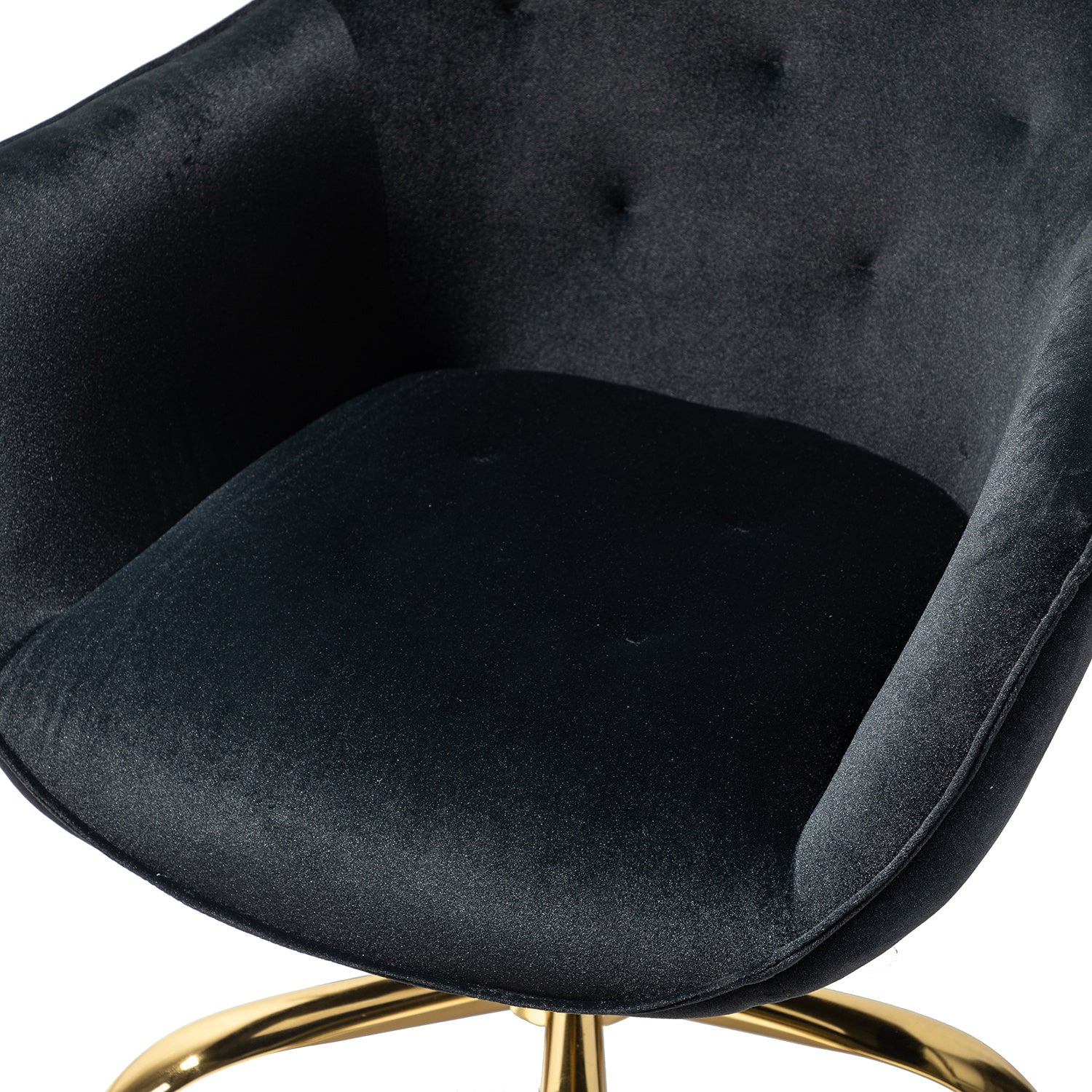 Black Velvet Office Chairs