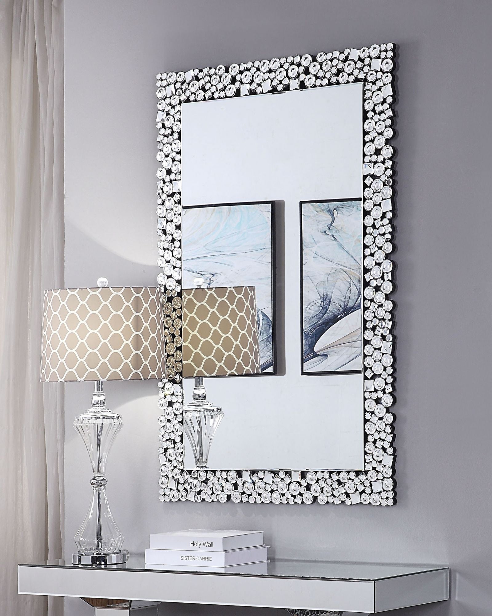 Kachina Wall Decor Mirrored & Faux Gems