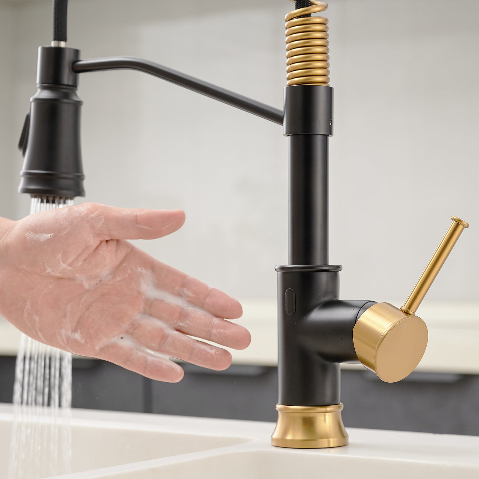 Smart Touch Pull Down Kitchen Faucet