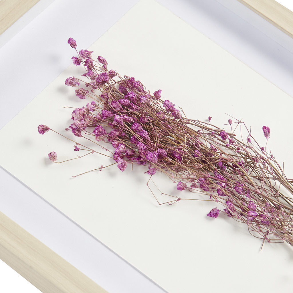 Dried Flower Shadow Box Wall Decor 2-Piece Set