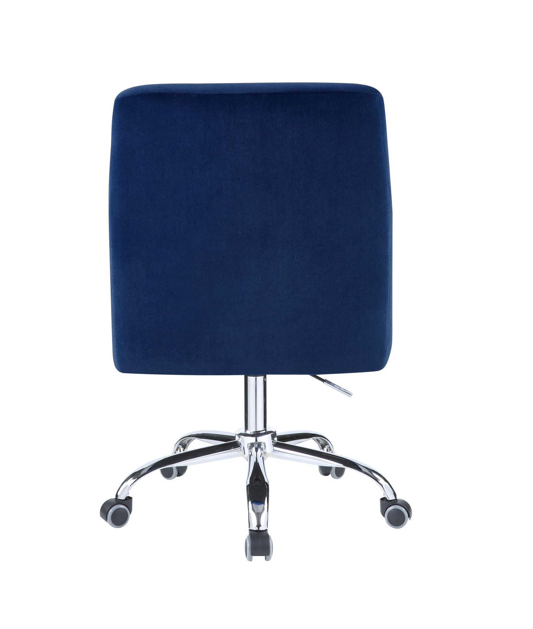 Office Chair in Blue Velvet