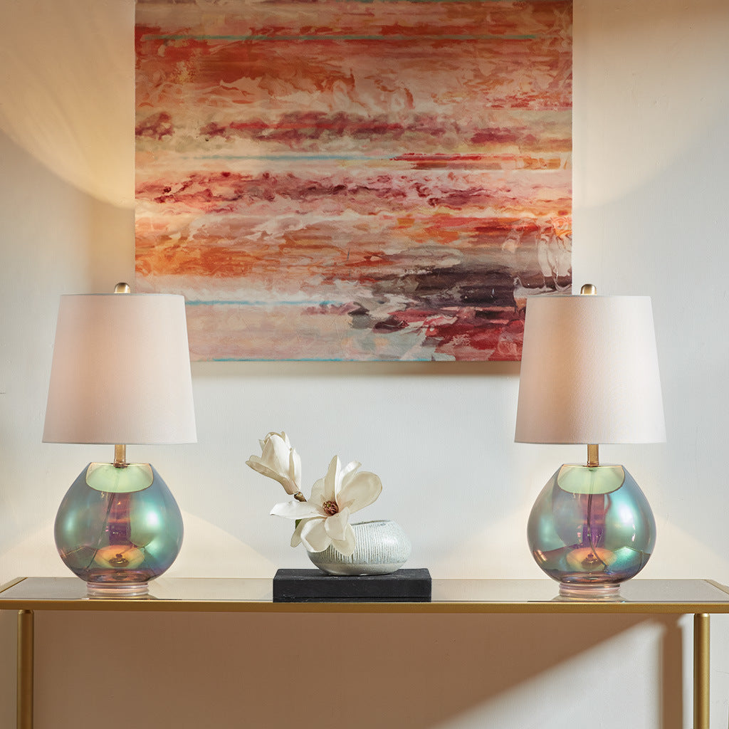 Iridescent Table Lamp