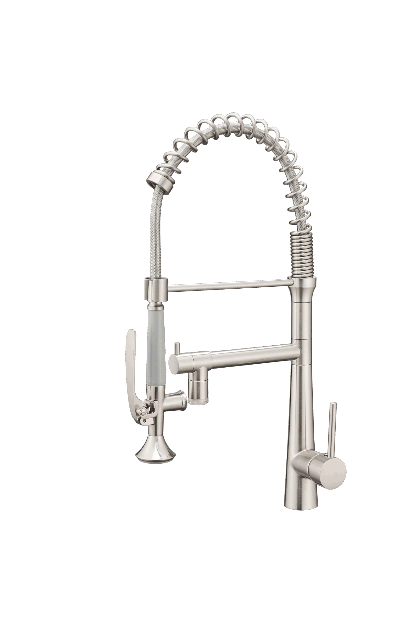 Pull Down Kitchen LED Faucet with Sprayer