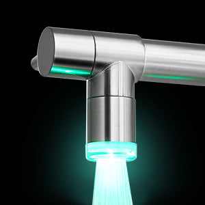 Pull Down Kitchen LED Faucet with Sprayer