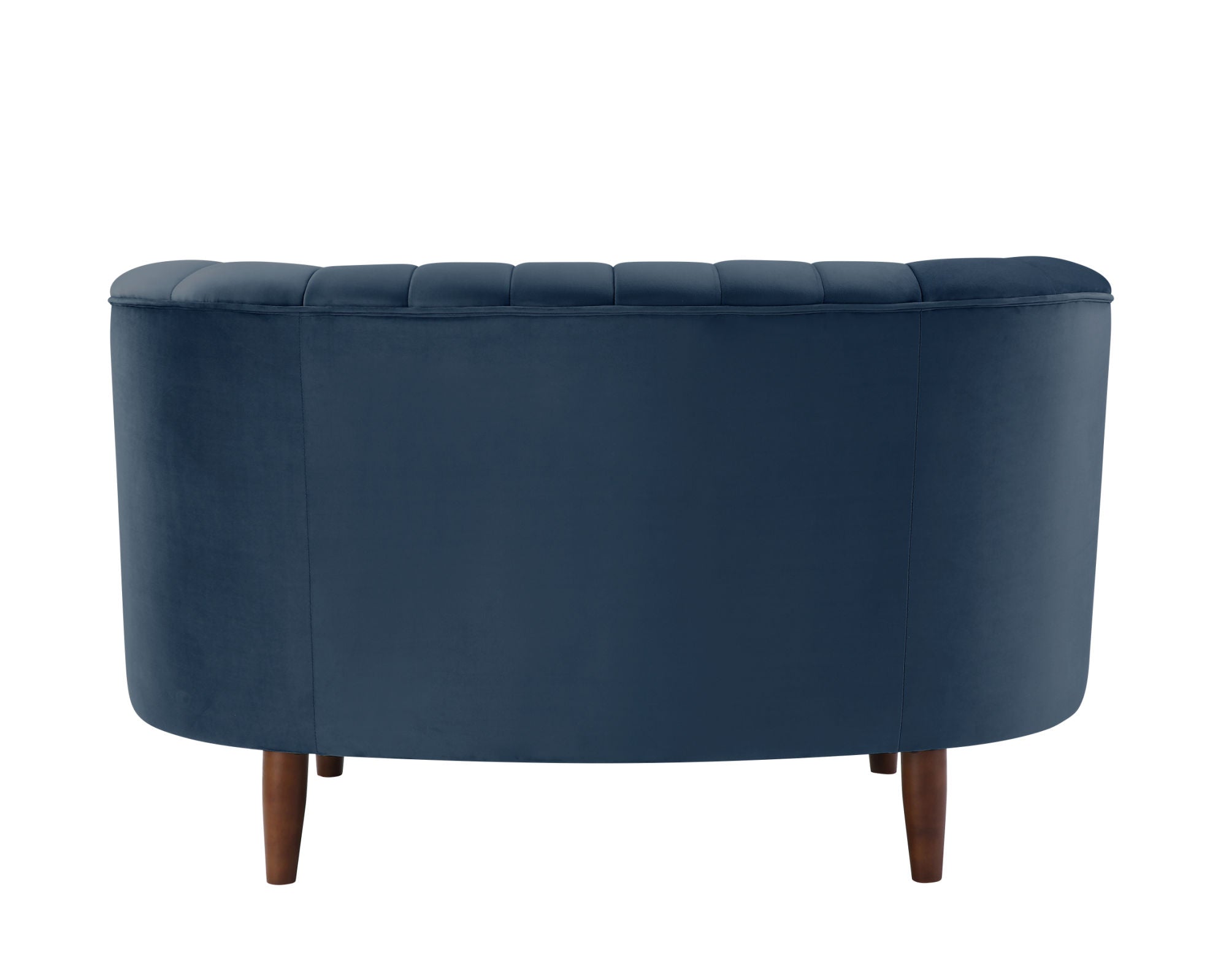 Armchair in Blue Velvet